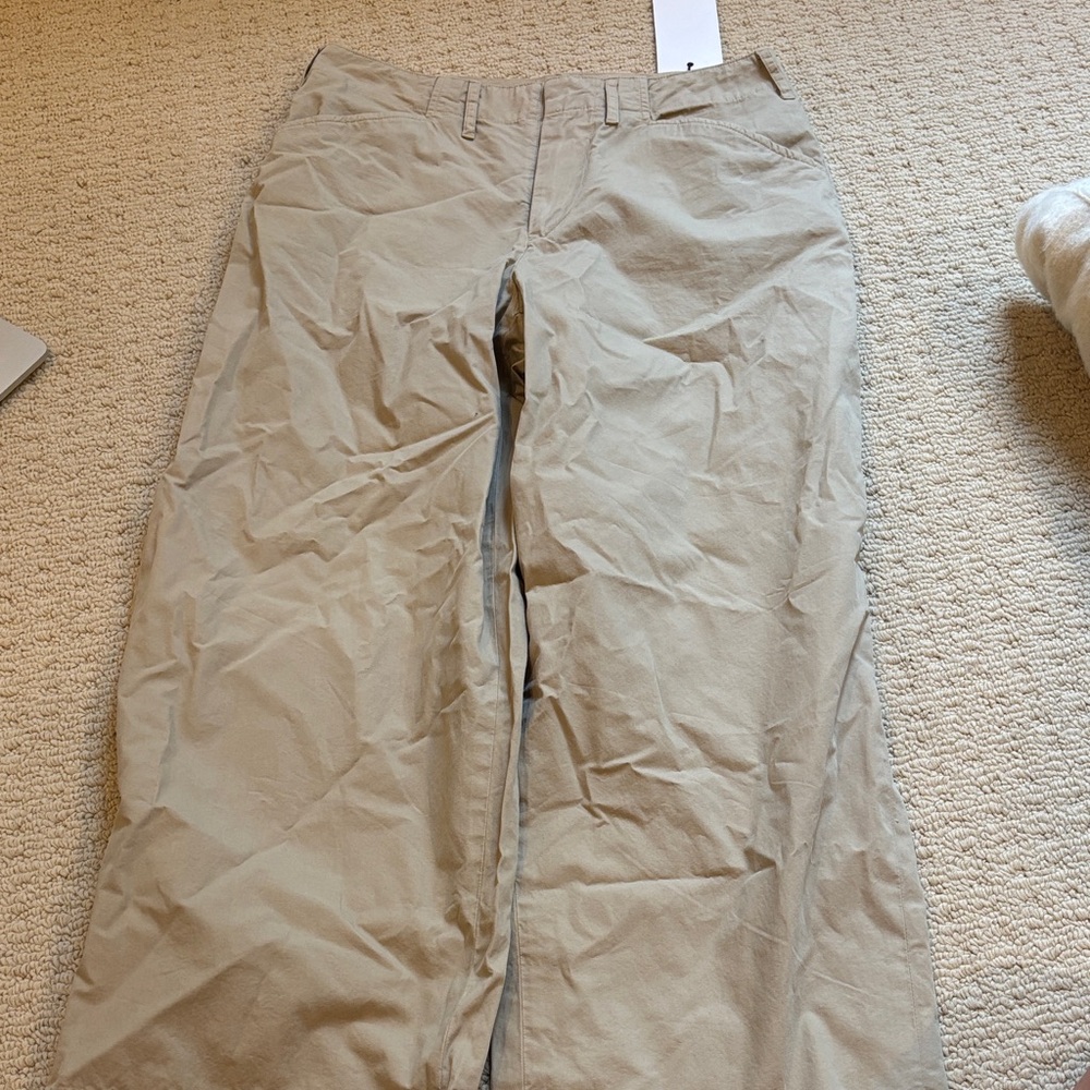 rag & bone Women's Tan Wide Leg Pants
